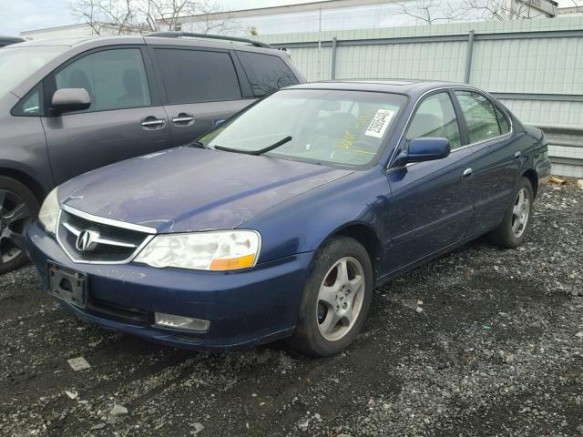 19UUA56653A090639 - 2003 ACURA 3.2TL BLUE photo 2