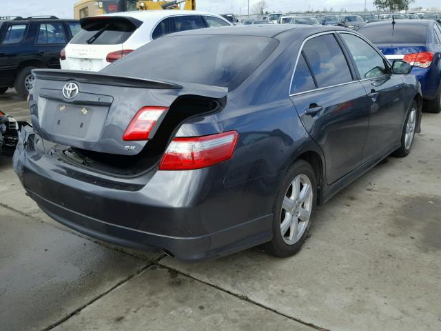 4T1BE46K29U374816 - 2009 TOYOTA CAMRY BASE GRAY photo 4