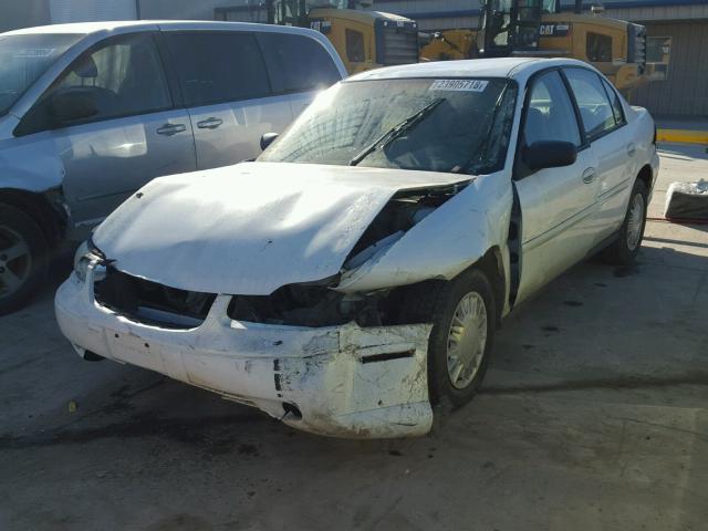 1G1ND52J52M603950 - 2002 CHEVROLET MALIBU WHITE photo 2