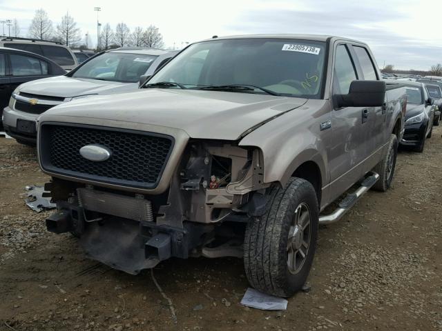 1FTPW12556KD78310 - 2006 FORD F150 SUPER TAN photo 2