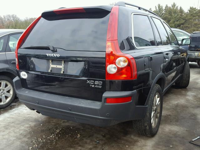 YV1CM91H141070580 - 2004 VOLVO XC90 T6 GRAY photo 4