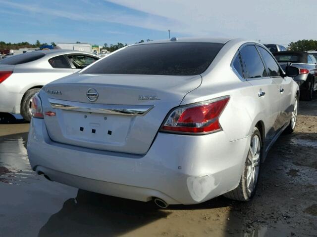 1N4BL3AP0FC493401 - 2015 NISSAN ALTIMA 3.5 SILVER photo 4