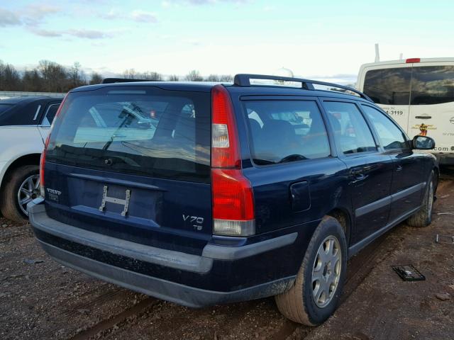 YV1SW53D521197046 - 2002 VOLVO V70 T5 TUR BLUE photo 4