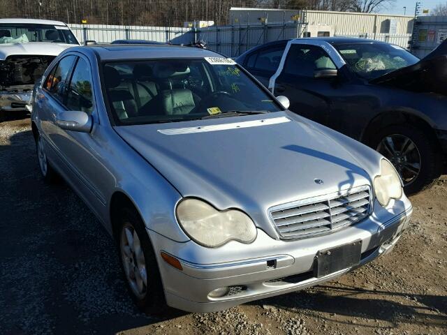 WDBRF64J53F437052 - 2003 MERCEDES-BENZ C 320 SILVER photo 1