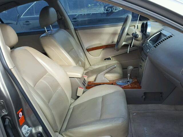 1N4BA41E04C883907 - 2004 NISSAN MAXIMA SE BROWN photo 5