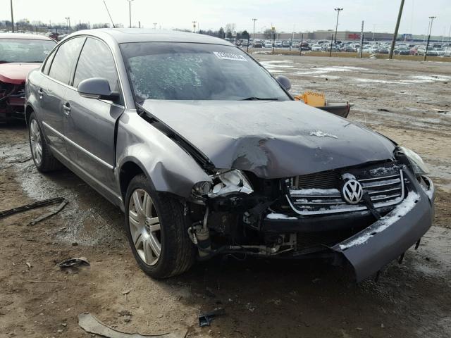 WVWAE63B25P047101 - 2005 VOLKSWAGEN PASSAT GLS GRAY photo 1