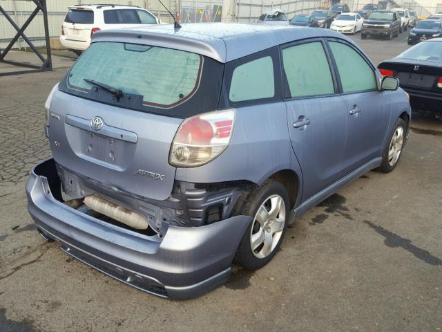 2T1KR32E85C343774 - 2005 TOYOTA COROLLA MA BLUE photo 4