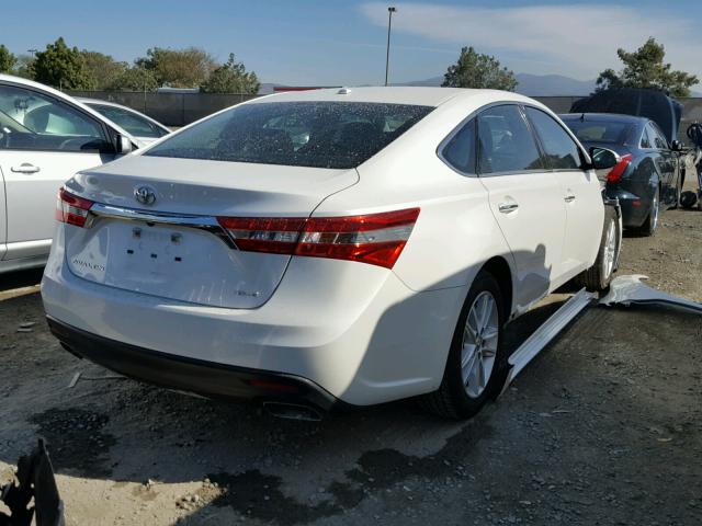 4T1BK1EB2FU178153 - 2015 TOYOTA AVALON XLE WHITE photo 4