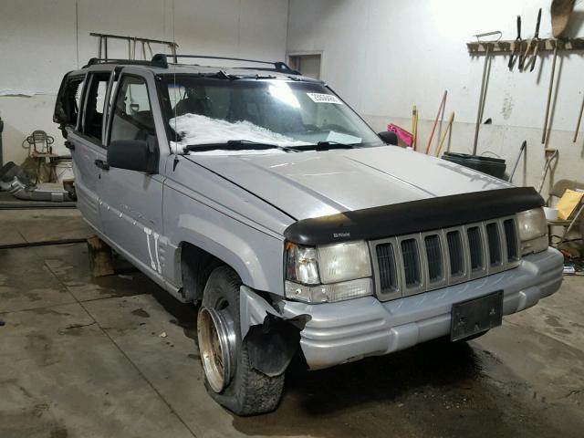 1J4GZ48S1WC217933 - 1998 JEEP GRAND CHER SILVER photo 1