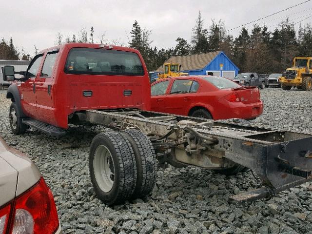 1FD0W5GT8GED05072 - 2016 FORD F550 SUPER RED photo 3