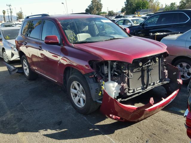 JTEDS41A082061094 - 2008 TOYOTA HIGHLANDER RED photo 1