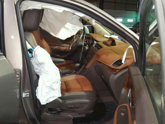 KL4CJCSB6DB210438 - 2013 BUICK ENCORE SILVER photo 5