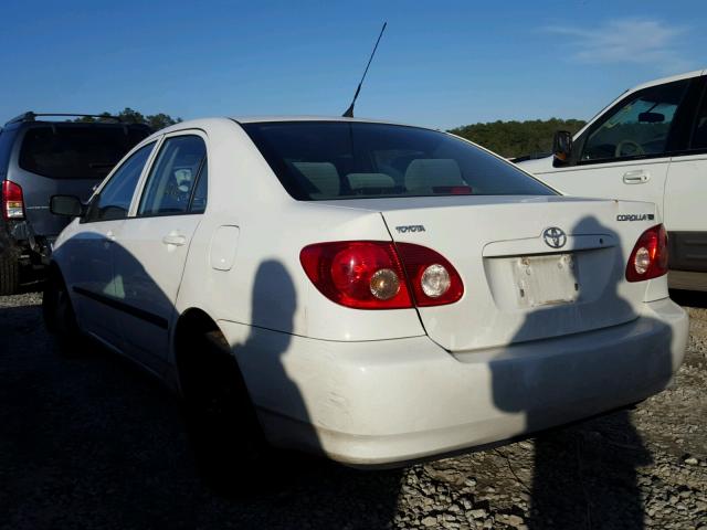 JTDBR32EX70100108 - 2007 TOYOTA COROLLA CE WHITE photo 3