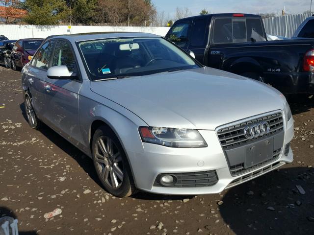 WAUBFAFL6AN003551 - 2010 AUDI A4 PREMIUM SILVER photo 1