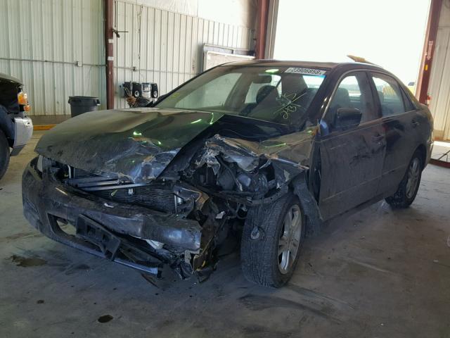 1HGCM56836A022431 - 2006 HONDA ACCORD EX GRAY photo 2