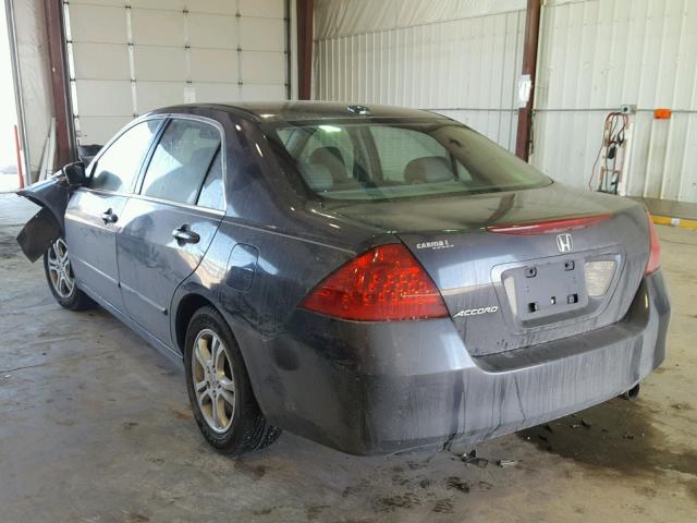 1HGCM56836A022431 - 2006 HONDA ACCORD EX GRAY photo 3