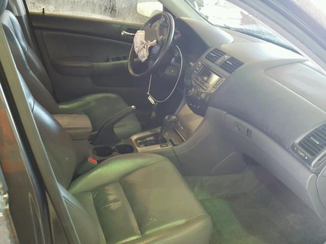 1HGCM56836A022431 - 2006 HONDA ACCORD EX GRAY photo 5