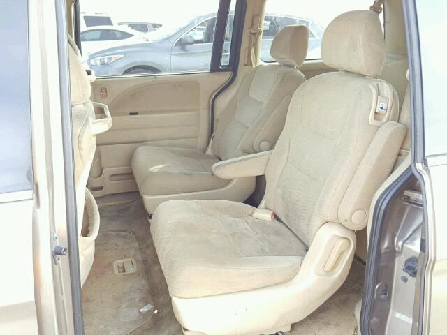 5FNRL38408B062910 - 2008 HONDA ODYSSEY EX GOLD photo 6