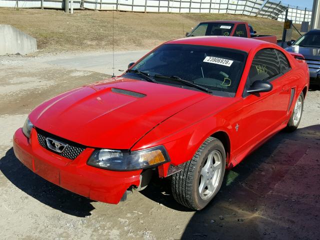 1FAFP40462F167940 - 2002 FORD MUSTANG RED photo 2