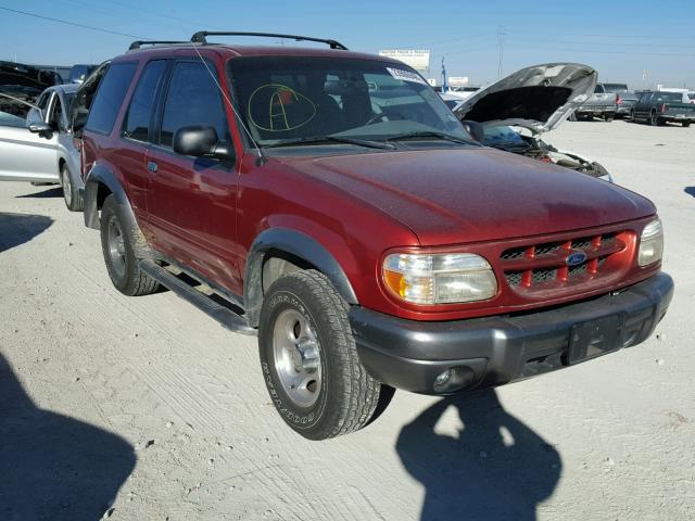 1FMYU24E8XUC81018 - 1999 FORD EXPLORER RED photo 1