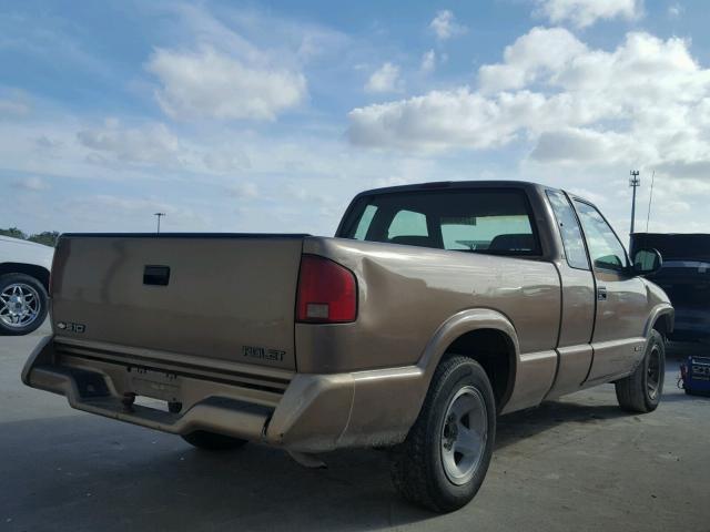 1GCCS19X2VK180011 - 1997 CHEVROLET S TRUCK S1 GOLD photo 4