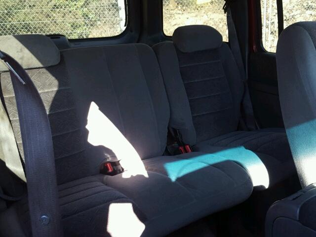 1FMZU63X7YUB43440 - 2000 FORD EXPLORER X BURGUNDY photo 6