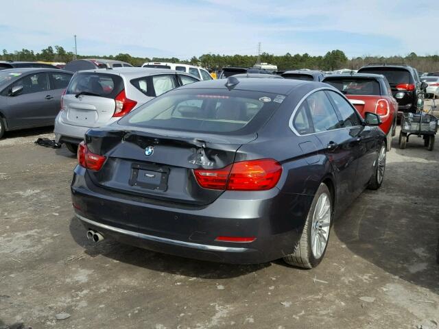 WBA4A5C56FGK15303 - 2015 BMW 428 I GRAY photo 4