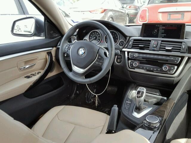 WBA4A5C56FGK15303 - 2015 BMW 428 I GRAY photo 9