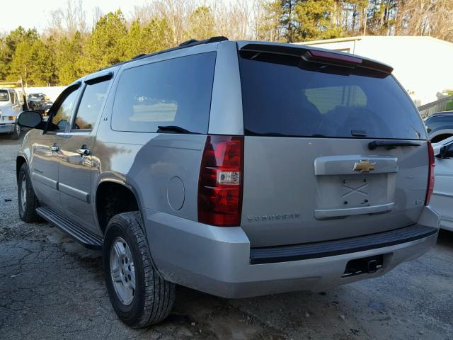 3GNFC16007G172105 - 2007 CHEVROLET SUBURBAN C TAN photo 3