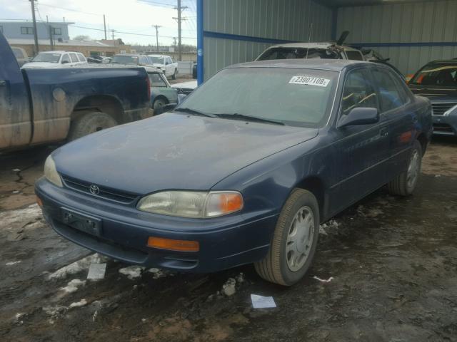 JT2GK12E2S0084647 - 1995 TOYOTA CAMRY LE BLUE photo 2