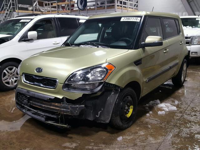 KNDJT2A62C7466003 - 2012 KIA SOUL + GREEN photo 2