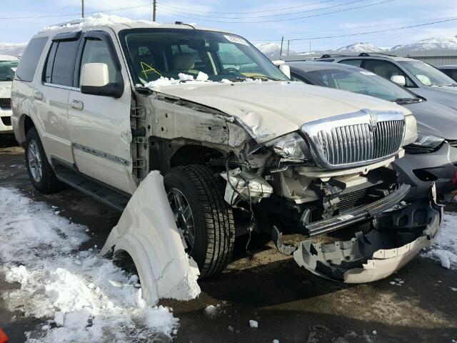 5LMEU88H55ZJ27938 - 2005 LINCOLN AVIATOR 奶油色 照片 1