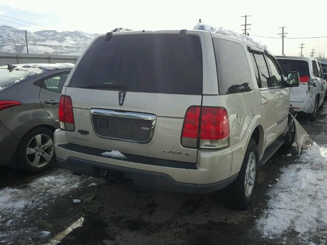 5LMEU88H55ZJ27938 - 2005 LINCOLN AVIATOR 奶油色 照片 4