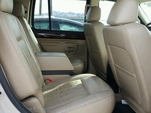 5LMEU88H55ZJ27938 - 2005 LINCOLN AVIATOR 奶油色 照片 6