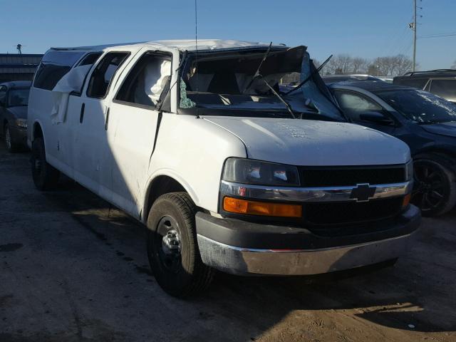 1GAZG1FG5E1184231 - 2014 CHEVROLET EXPRESS G3 WHITE photo 1