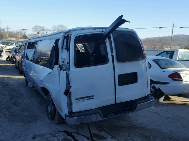 1GAZG1FG5E1184231 - 2014 CHEVROLET EXPRESS G3 WHITE photo 3