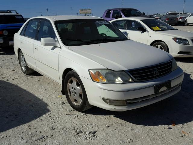 4T1BF28B43U336655 - 2003 TOYOTA AVALON XL WHITE photo 1