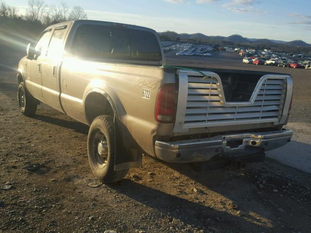 1FTSW31P94EB81595 - 2004 FORD F350 SRW S GOLD photo 3