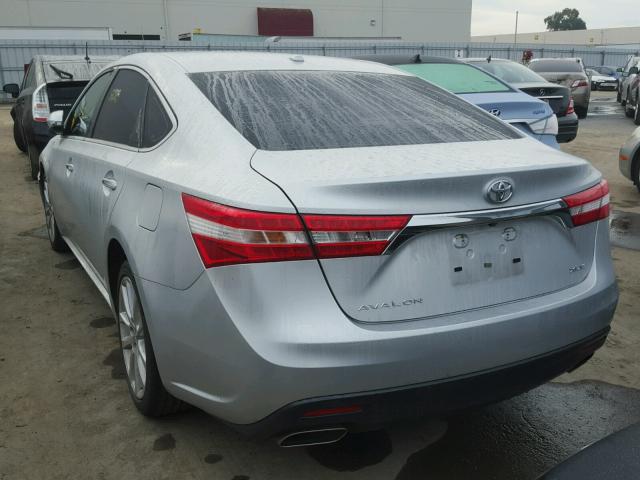 4T1BK1EB7DU056658 - 2013 TOYOTA AVALON BAS SILVER photo 3