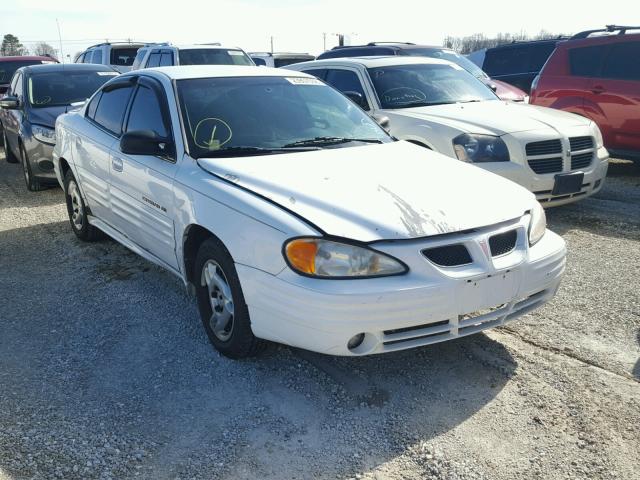 1G2NF52T0YM751889 - 2000 PONTIAC GRAND AM S WHITE photo 1