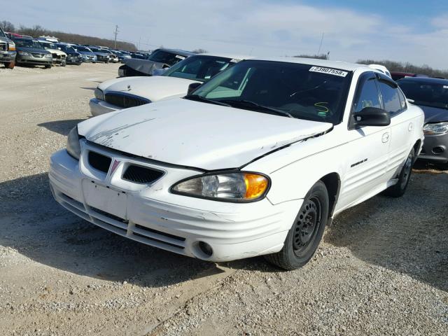 1G2NF52T0YM751889 - 2000 PONTIAC GRAND AM S WHITE photo 2