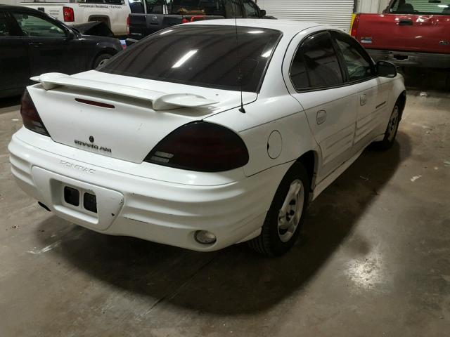 1G2NF52T0YM751889 - 2000 PONTIAC GRAND AM S WHITE photo 4