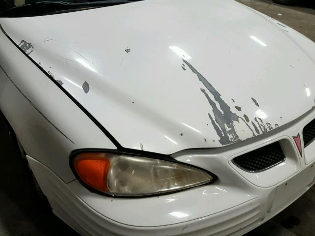 1G2NF52T0YM751889 - 2000 PONTIAC GRAND AM S თეთრი ფოტო 9