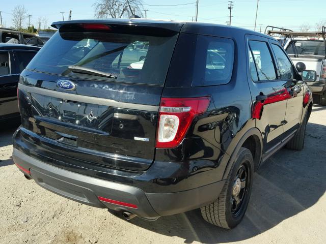 1FM5K8AR0EGB02338 - 2014 FORD EXPLORER P BLACK photo 4