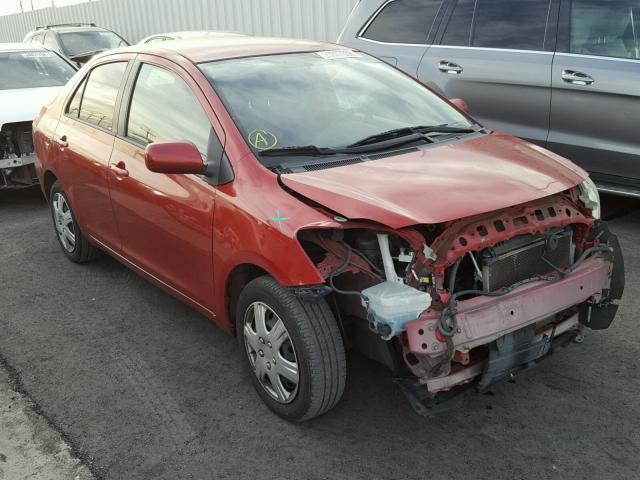 JTDBT923874000679 - 2007 TOYOTA YARIS RED photo 1