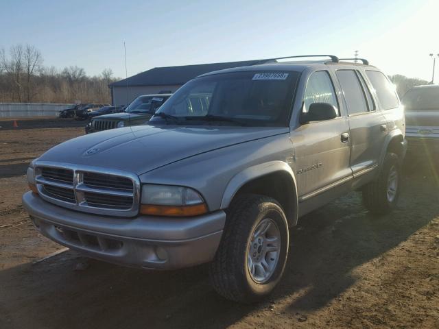 1B4HS28N31F590652 - 2001 DODGE DURANGO GOLD photo 2