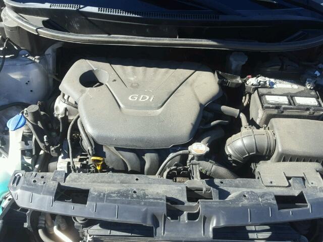 KNADM5A39D6099803 - 2013 KIA RIO LX Արծաթագույն լուսանկար 7
