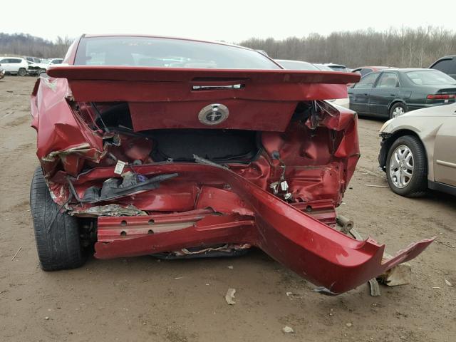 1ZVFT80N475368333 - 2007 FORD MUSTANG RED photo 9