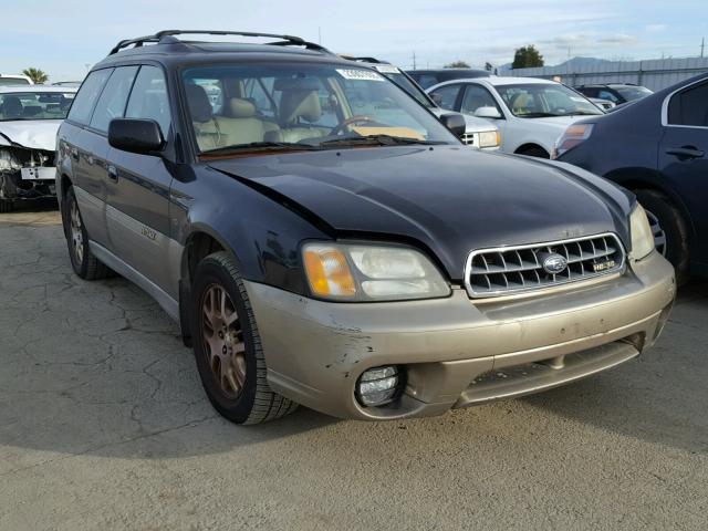 4S3BH806137604897 - 2003 SUBARU LEGACY OUT BLACK photo 1