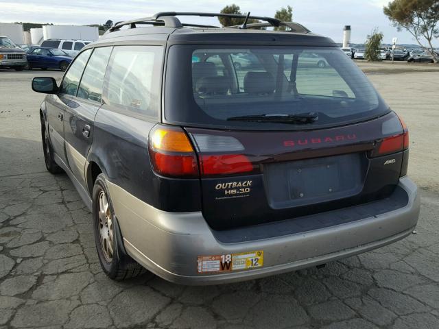 4S3BH806137604897 - 2003 SUBARU LEGACY OUT BLACK photo 3